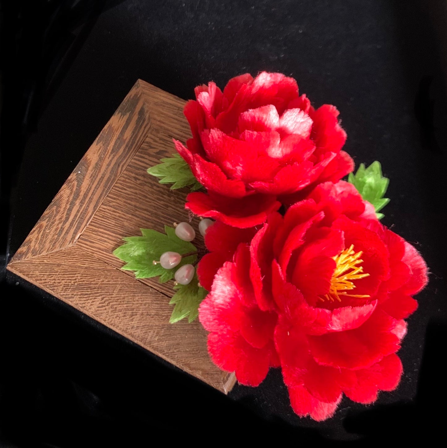 Peony Wrist corsages for your wedding or Graduation Ball