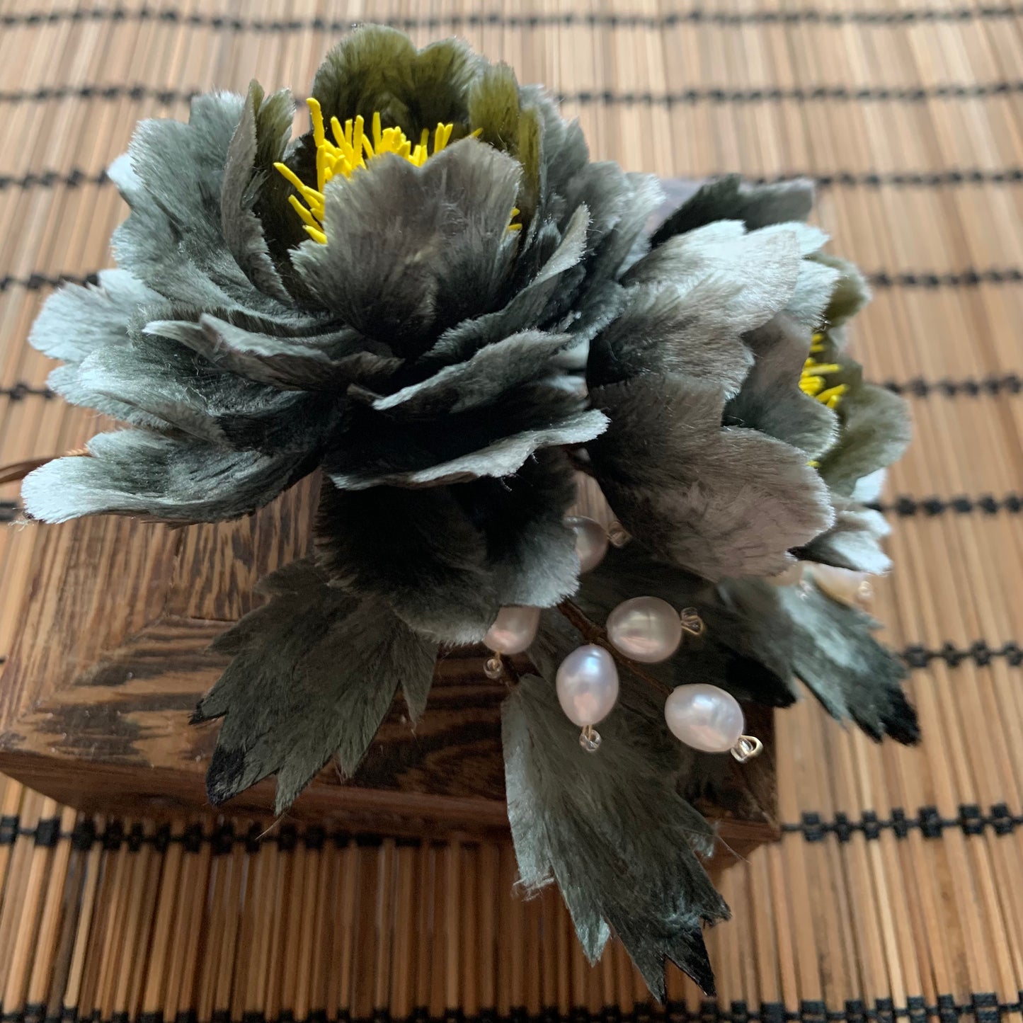 Peony Wrist corsages for your wedding or Graduation Ball