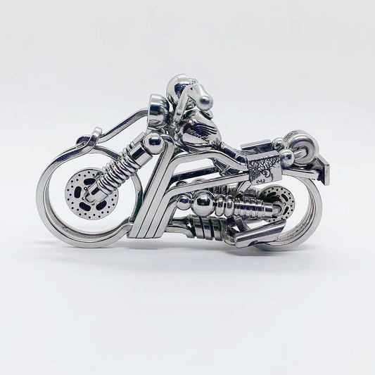 Motorcycle Key Chain Stainless steel handmade four steel wires