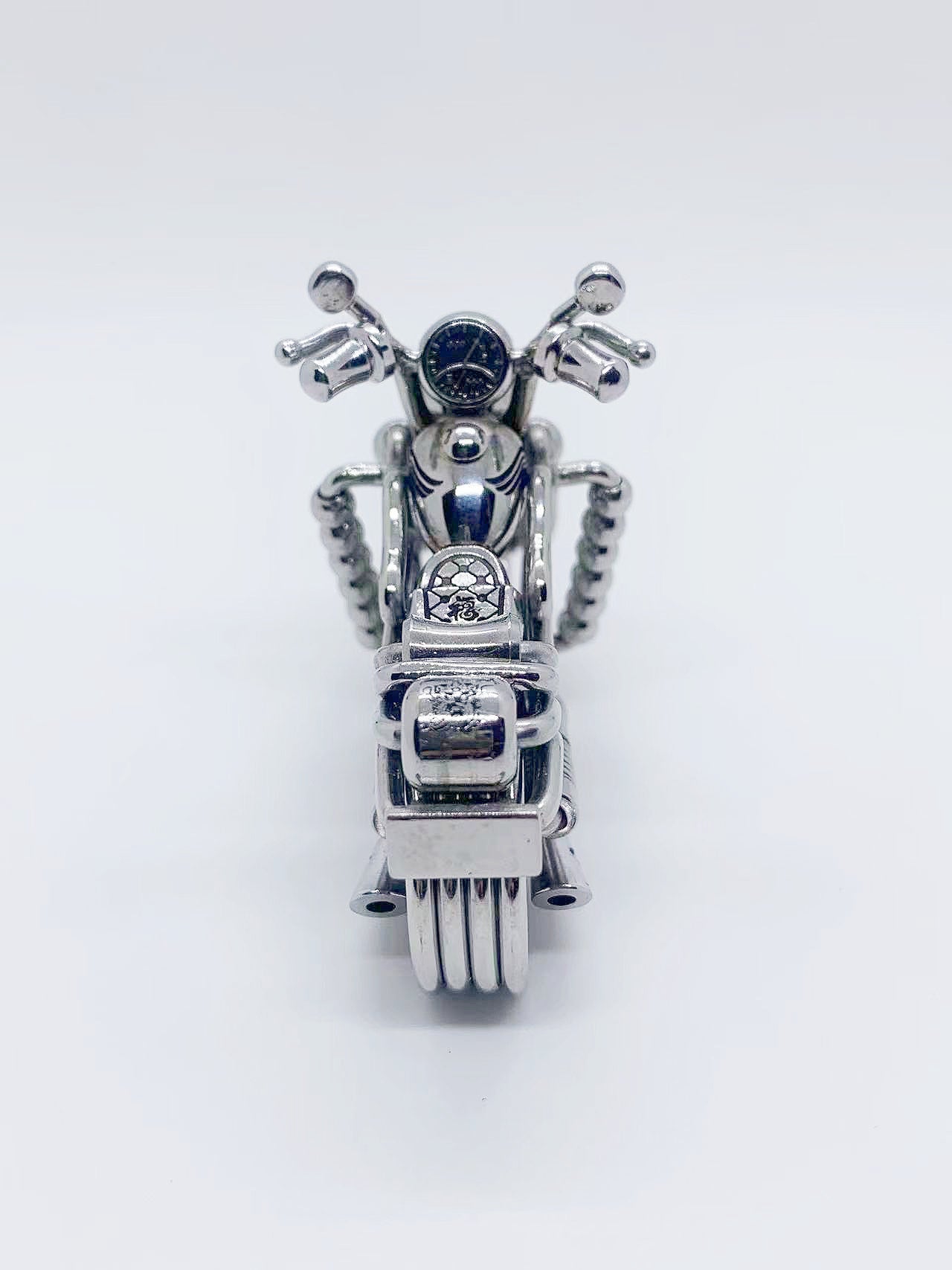 Collection level handmade car or motorcycle keychain - the first motorcycle model