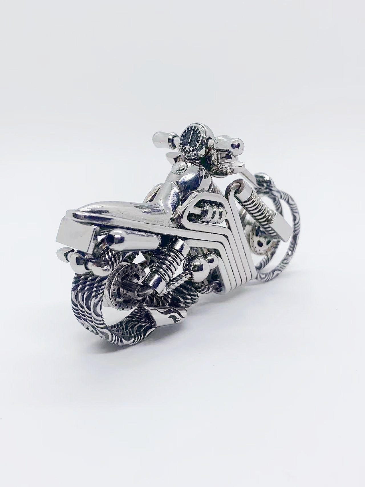Collection level handmade car or motorcycle keychain - motorcycle second edition