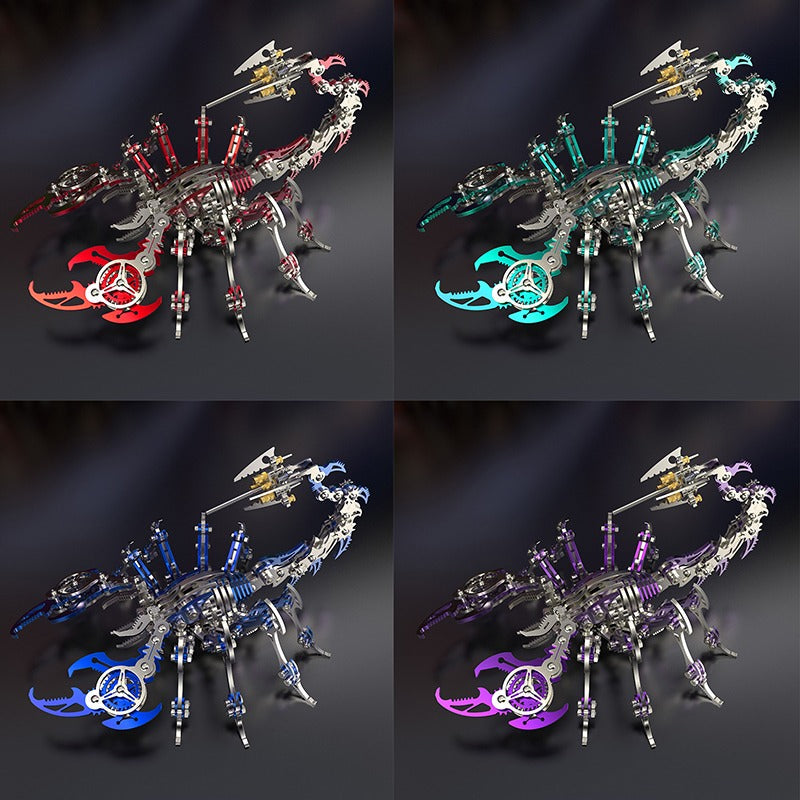 Scorpion Metal Assembly Toy