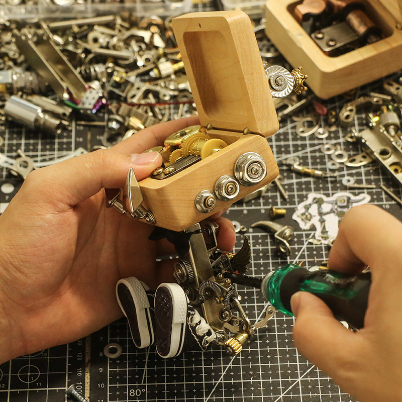 Monster DIY Music Box Toy