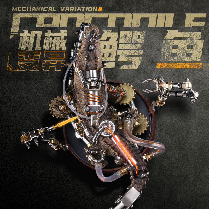 Mechanical Shark Mutation Assembled TOY