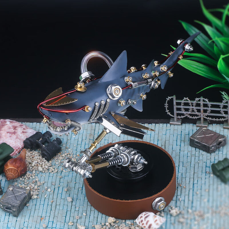 Mechanical Shark Mutation Assembled TOY