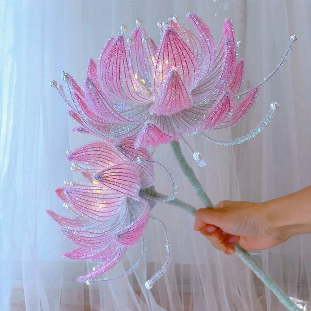 Lotus Lantern Pipe Cleaner Handmade Material Pack