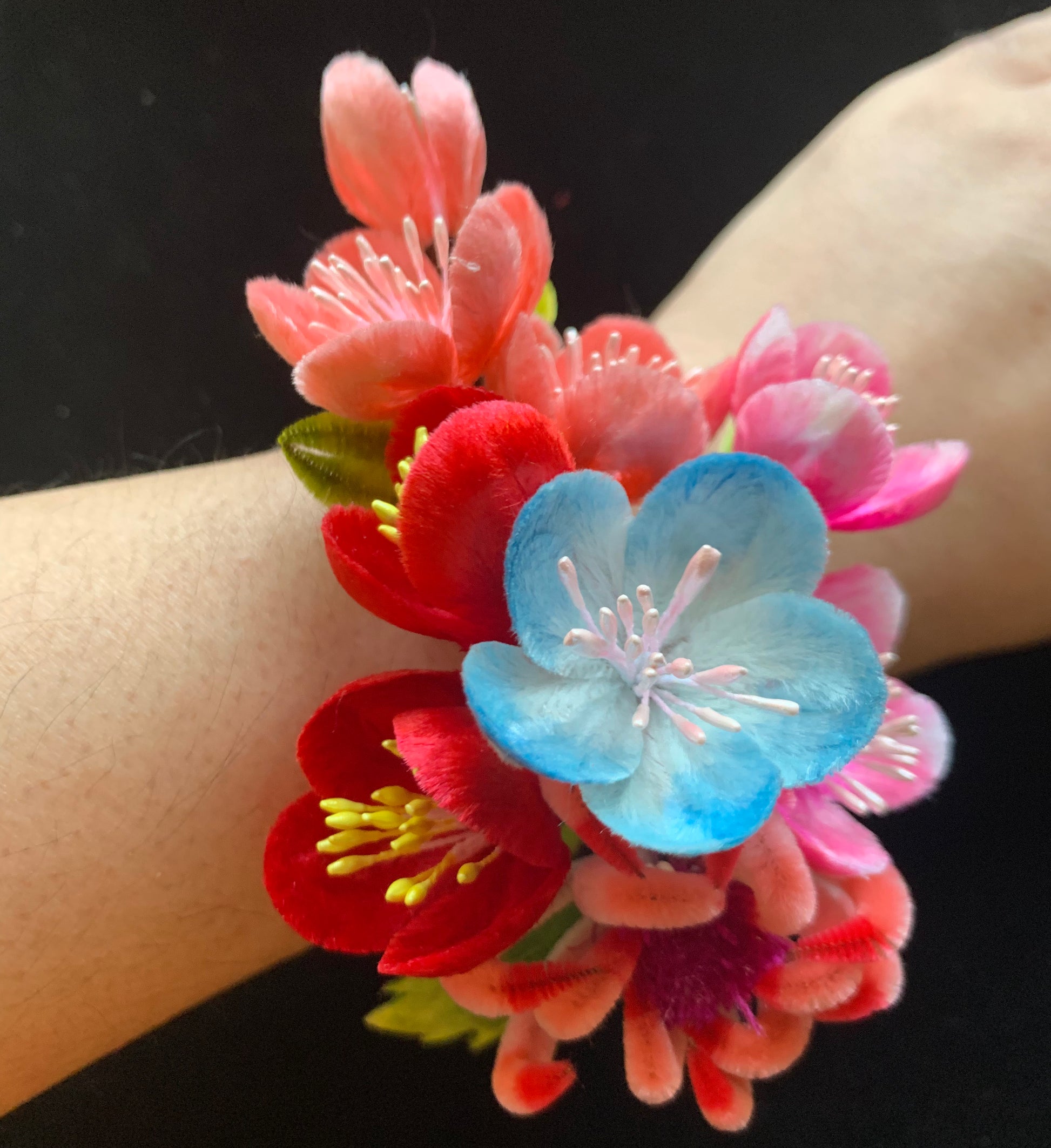 Wrist corsages Handmade  for your wedding or  Graduation Ball