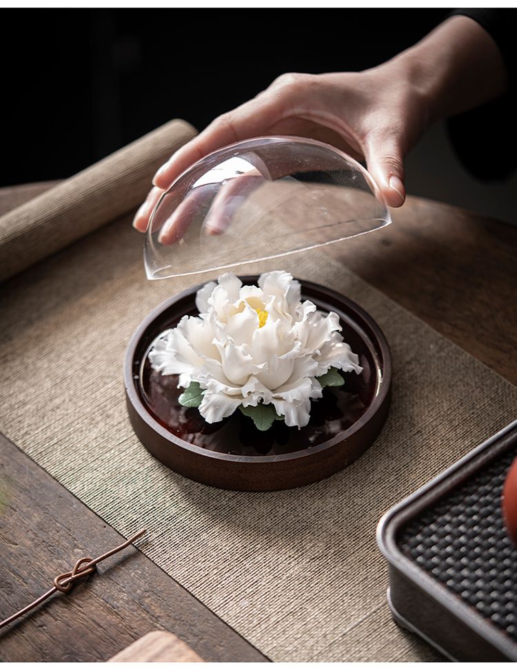 ICH handmade ceramic flower diffuser decorative products