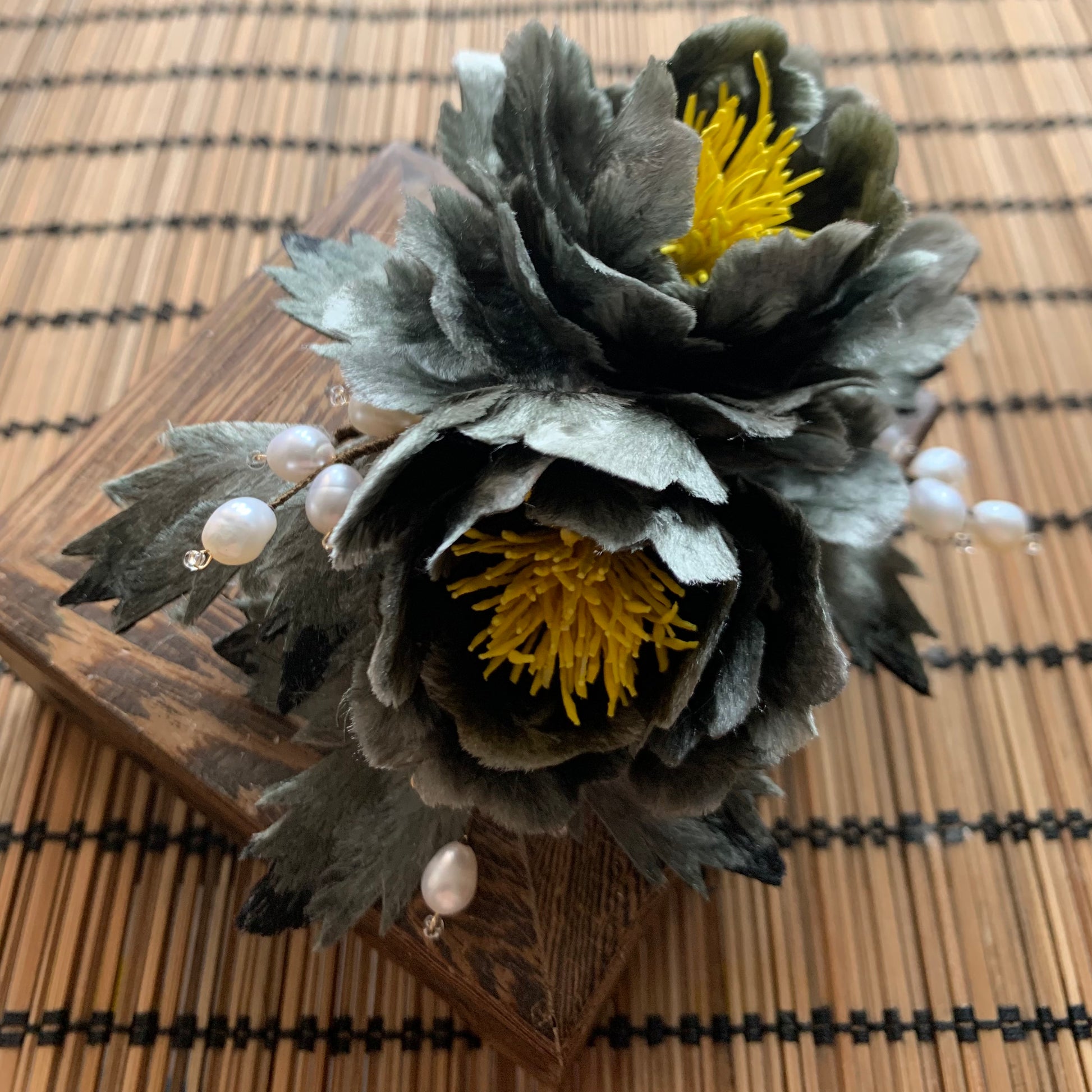 Peony Wrist corsages for your wedding or  Graduation Ball