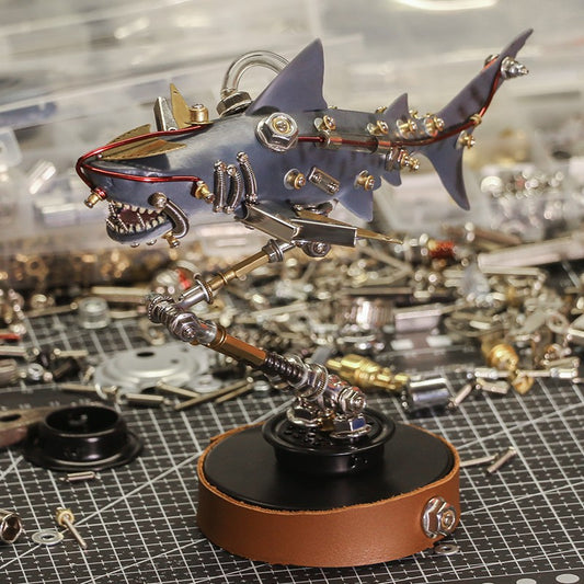 Mechanical Shark Mutation Assembled TOY